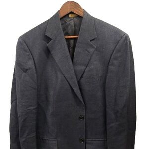 Brooks Brothers men’s 40R navy single vented sport coat blazer